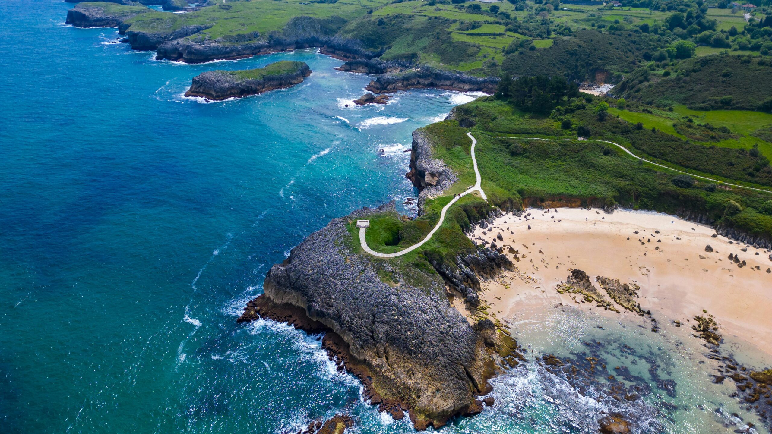 Asturias playa en Ribadasella